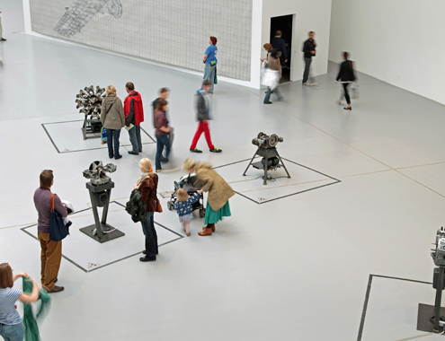 Menschen auf der documenta 2017