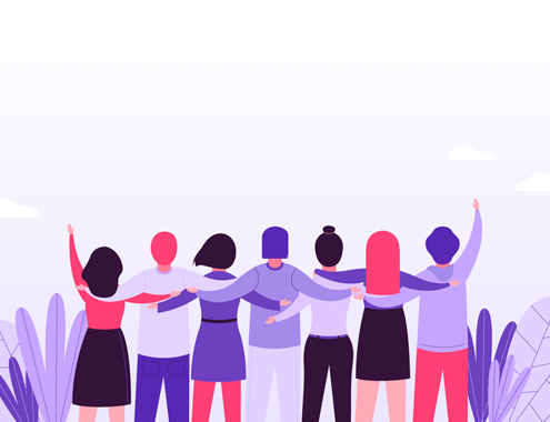 Team, das sich umarmt (Copyright: Pikisuperstar via Freepik)